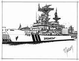 Navy Nelson sketch template