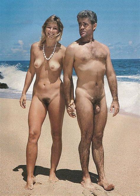 Older Nude Couple Camping With Man S Long Uncut Shaved