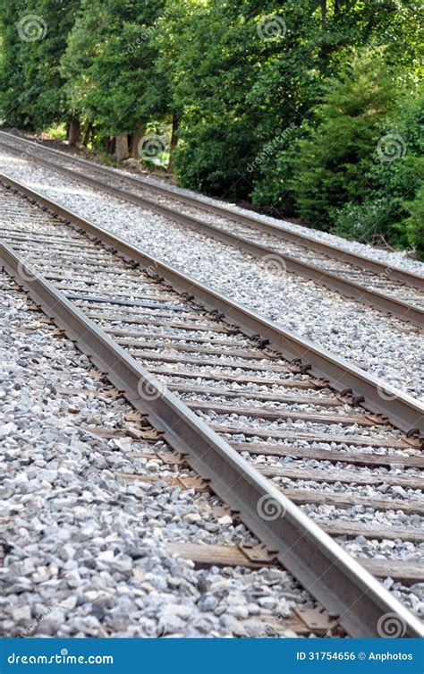 railroad stock photo image  decide symbolic track