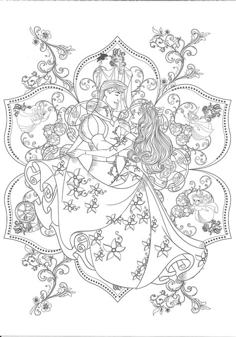 princess coloring pages  adults tripafethna