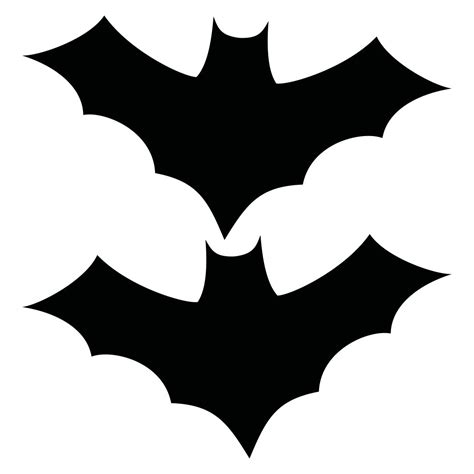 printable halloween bat template     printablee