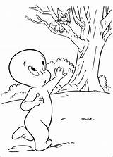 Casper Coloring Pages sketch template
