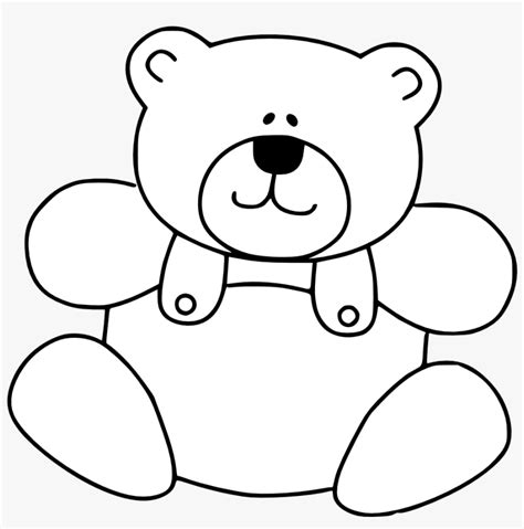 teddy bear png coloring book png image transparent png
