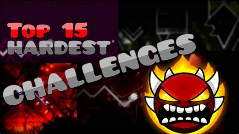 Top 15 Hardest Challenges In Geometry Dash April 2021 Unfixgaming