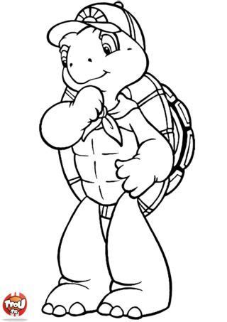 franklin  turtle coloring pages coloring pages