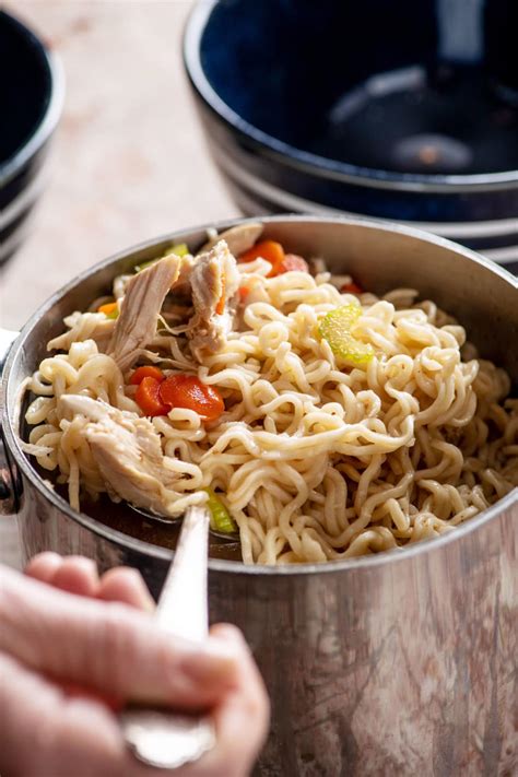 The Easiest Shortcut Chicken Ramen Noodle Soup — The Mom 100