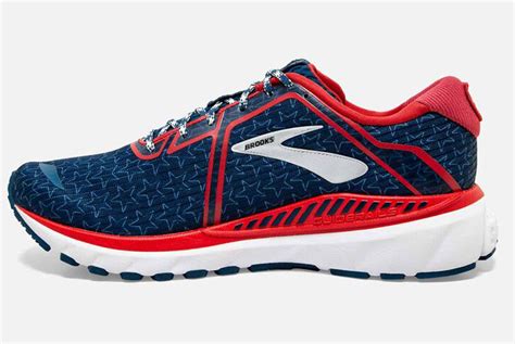 brooks red white  blue running shoes release info details footwear news