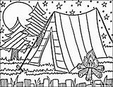 Tent Getdrawings Crayola Getcolorings sketch template