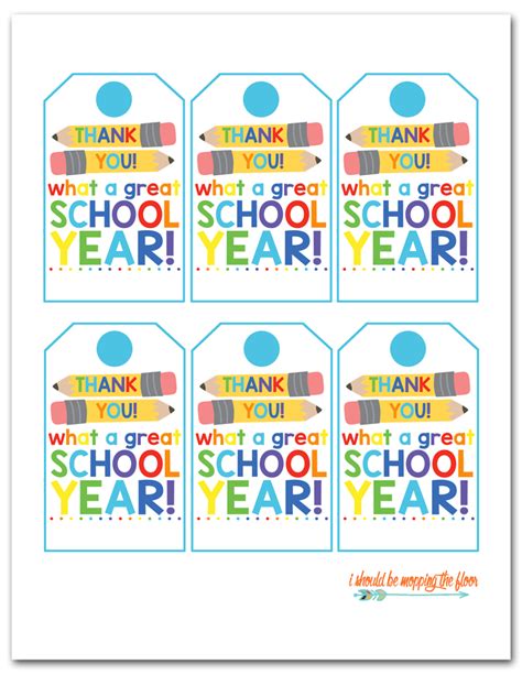 printable   school gift tags teacher gift tags school