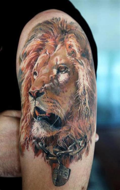 examples  lion tattoo art  design