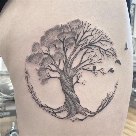aggregate    tree  life design tattoo  esthdonghoadian