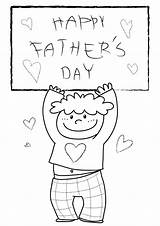 Coloring Printable Pages Fathers Father Kids Happy Grandpa Sheets Colouring Cute Color Dad Template Print Proverbs Toddlers Some Check Potatoes sketch template