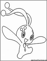 Manaphy Coloring Fun sketch template