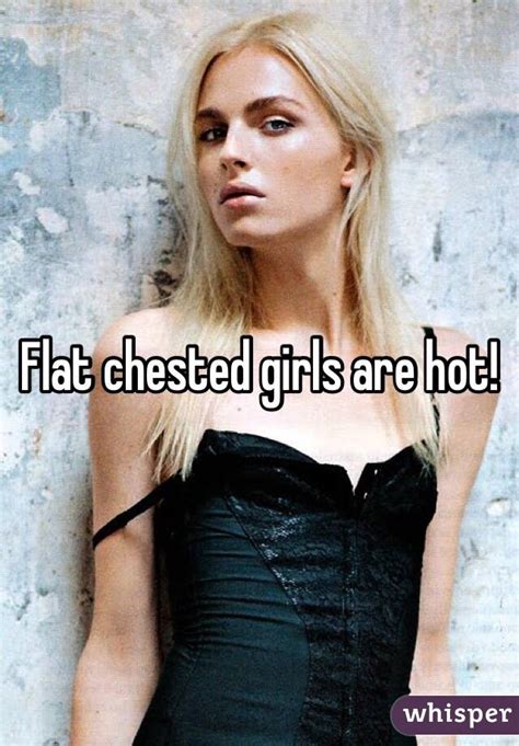 flat chested images