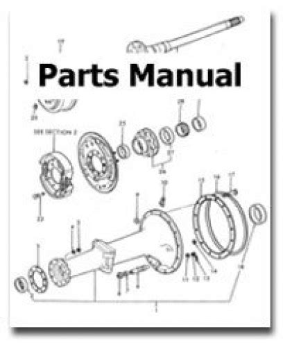massey ferguson  parts manual