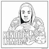 Coloring Pages Rap Drake Sheets Lil Hop Colouring Hip Wayne Kendrick Tyler Printable Lamar Rapper Ghetto Usher Tumblr Book Bun sketch template