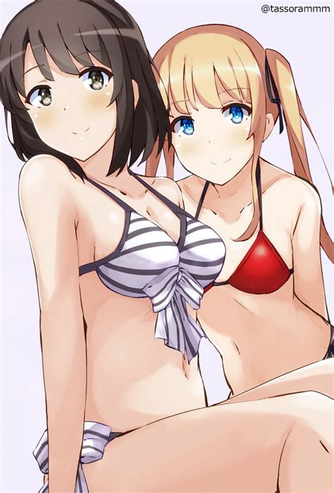 Swimsuit Megumi And Eriri 9gag