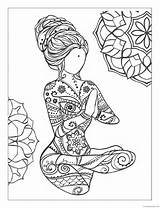 Mindfulness Coloring4free sketch template