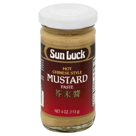 allied  english sun luck mustard paste  oz walmartcom walmartcom