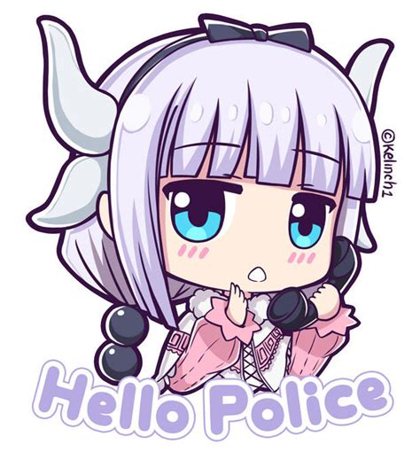 hello police miss kobayashi s dragon maid know your meme