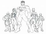 Justice Coloring Pages League Getcolorings Color Avengers Vs sketch template