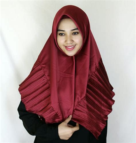 jilbab pashmina plisket hijab muslimah