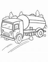 Tanker Coloring Oil Pages Truck Speedy Drawing Kids Getcolorings Getdrawings sketch template