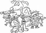 Rugrats Coloring Pages Draw Characters Tommy Color Cartoon Colorluna Sheets Angelica Getcolorings Printable Drawings Baby Pag Books Choose Board sketch template