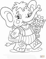 Filhotes Supercoloring Colorat Imagini Kreslit Animale Zdroj Pinu Animais Elefantes sketch template