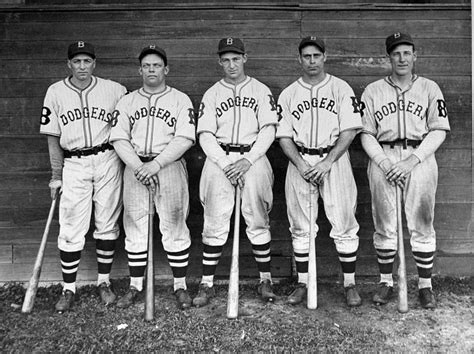 brooklyn dodgers outfielders l to r by new york daily