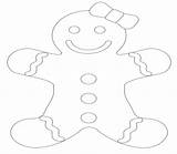 Coloring Gingerbread Girl Pages Boy Library Clipart House Popular sketch template