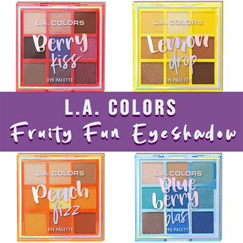 la colors fruity fun eyeshadow palette janet s closet