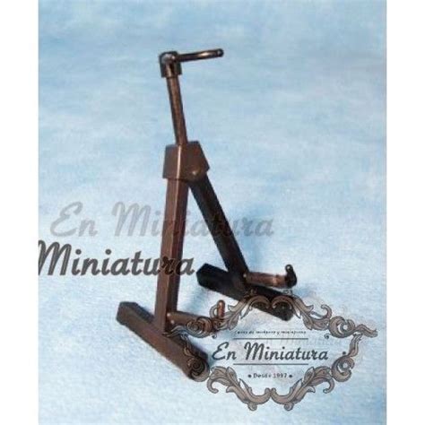 folding stand for miniature instruments miniaturas