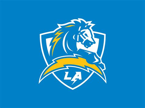 updated chargers concept logo  sean mccarthy  dribbble