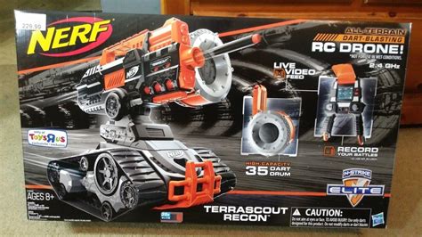 nerf terrascout recon toy rc drone  strike elite blaster picture  drone