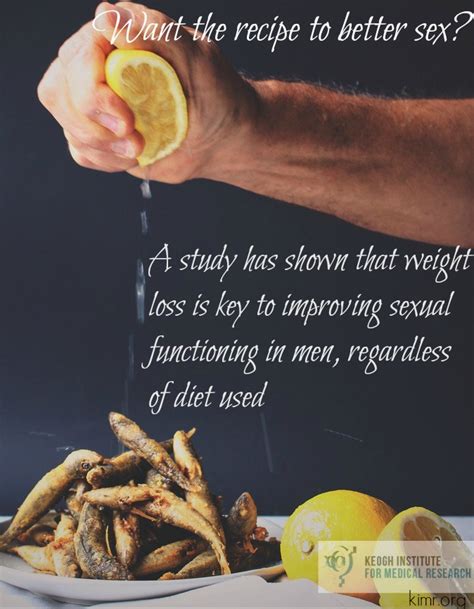 Losing Weight Improves Your Sex Life Kimr Staff Research Keogh
