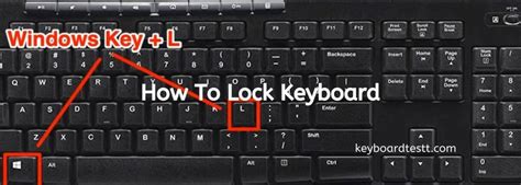 lock keyboard keyboard test