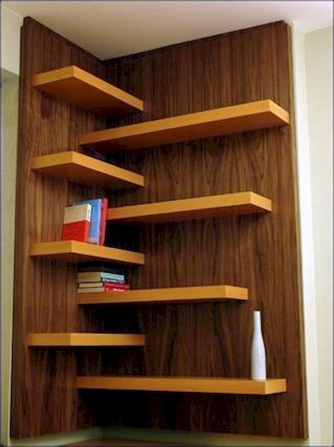 wooden corner shelves design ideas  foter