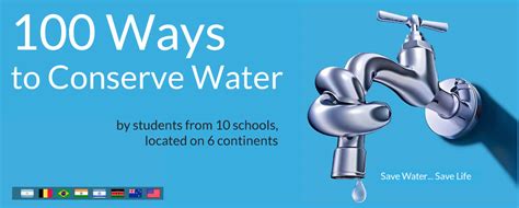 ways  conserve water