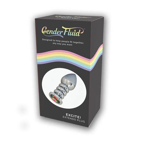 Gender Fluid Excite Etendo Aluminum Gem Plug Sex Toys At Adult Empire