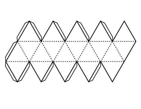 pattern  icosahedron clipart