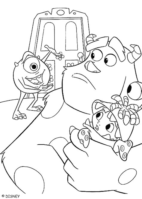 monsters  coloring pages