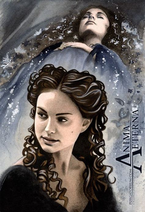 padme amidala star wars traditional art watercolor by animaeterna amidala star wars star wars