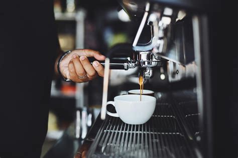 close   woman holding coffee cup  cafe  stock photo