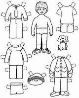 Coloring Boys Papier Clothing Bonecos Puppen Jogo Boneca Ausmalen Anziehpuppe Roupas Carta Puppe Bambole Vorschule Kindern Dibujos Paperdolls Ruhige Bonecas sketch template
