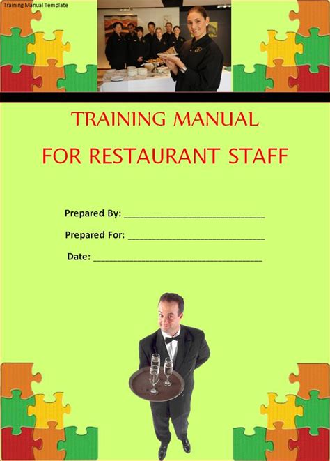 training manual template  word templates