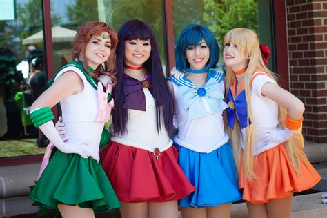 sailor moon group pretty guardians cosplay anime st louis mouzycat