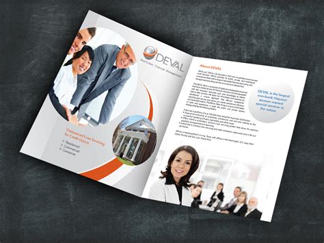 finance real estate  business consulting brochure design pixel