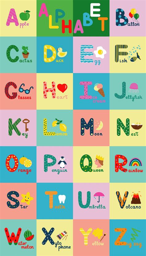 pin  alphabet cards