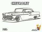 Coloring Car Pages Chevy Cars Muscle Classic Rod Hot Chevrolet Camaro Drawings Truck Print Clipart Bel Color Adult Old Drawing sketch template